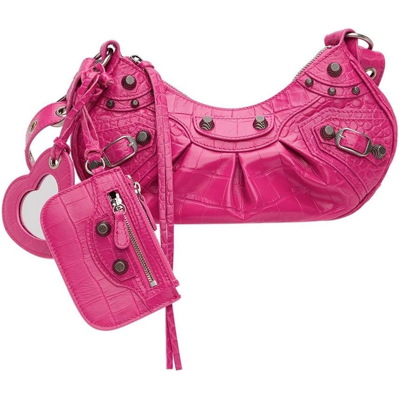 

Designer Balencaigass Lecagoles Bags pink Le cagole shoulder bag 2022 spring summer, 5622