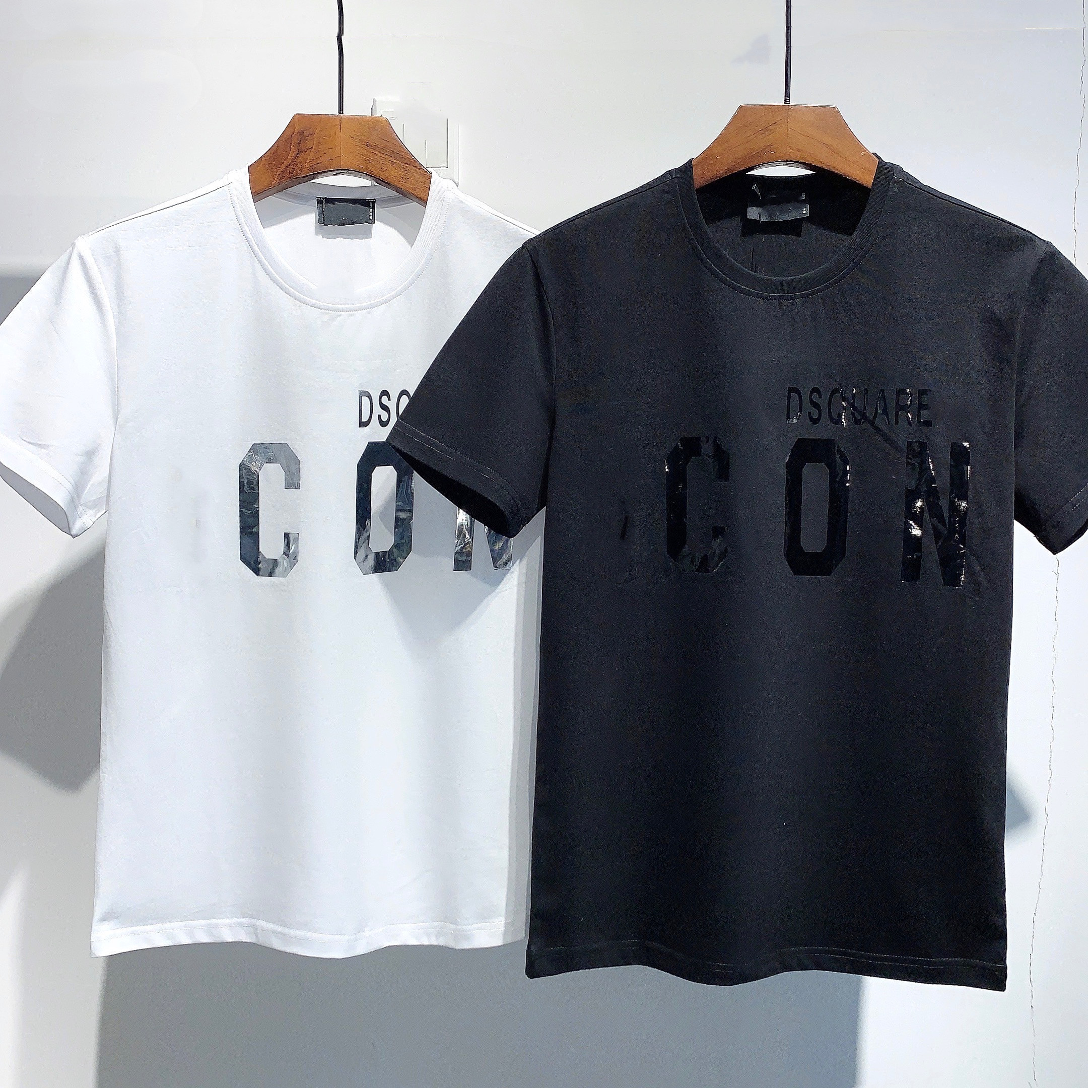 

DSQ PHANTOM TURTLE 2020SS New Mens Designer T shirt Paris fashion Tshirts Summer DSQ Pattern Tshirt Male Top Quality 100% Cotton Top 6854B19