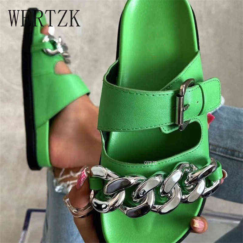 

sandals Fashion Necklaces Open Toe Slippers Buckle Slides Runway Ladies Sandals Black White Shoes Woman Peep Sexy 220623