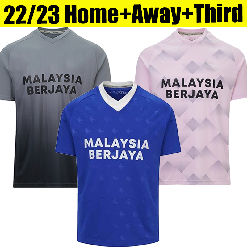 

22/23 Cardiff soccer jerseys city Moore WEST BROM DIANG 2022 2023 Morrison Ralls Murphy Hoilett Leandro Bacuna Marlon Pack Glatzel home away third men football shirts, Kadifu 22-23 home