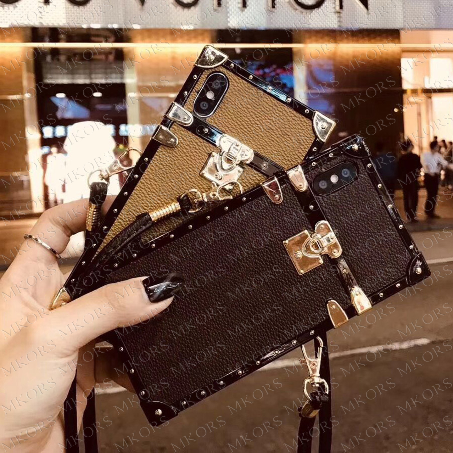 

Retro Trendy Letter Phone Cases for iPhone 13 mini 13pro 12 12PRO 11 pro x xs max xr 7 7plus 8 8plus 6s Plus TPU pu Leather Back skin Cover 11pro Fashion Show print case, #1 brown flower