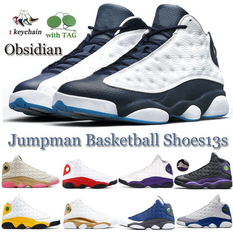 

Basketball Shoes Men Women 13 13s Jumpman French Blue Black Unc Brave Blue Obsidian Melo class of Mens Outdoor Sports Womens Bred tainers