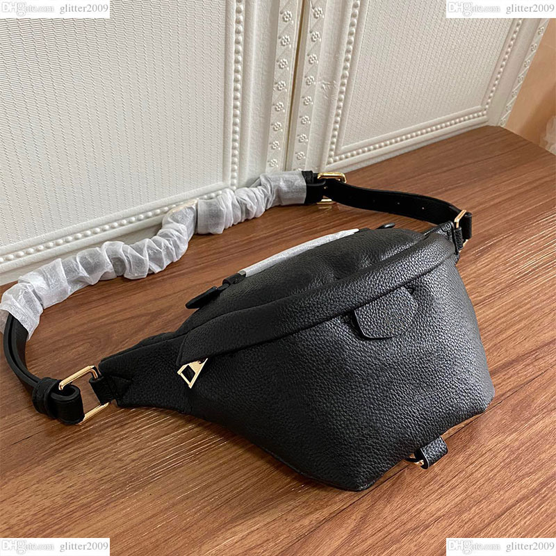 

MILLIONAIRE Shoulder Bag Top Quality Cross Body Designer Embossing Waist Bags Luxury Genuine Leather Waist Bags Temperament Fanny Pack Bum Waist pocket M44812, Size: 23x16x11cm