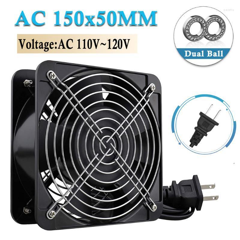 

Fans & Coolings Gdstime 15cm 15050 150mmx50mm Axial Fan AC 110V 115V 120V Ball Industry Ventilation Exhaust Projects Cooling W/ PlugFans