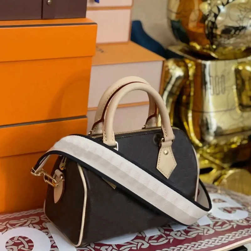 

Bags,Hight quality leather brown flower color speedy bag 20 cm with speed,hangbags,disigner bags