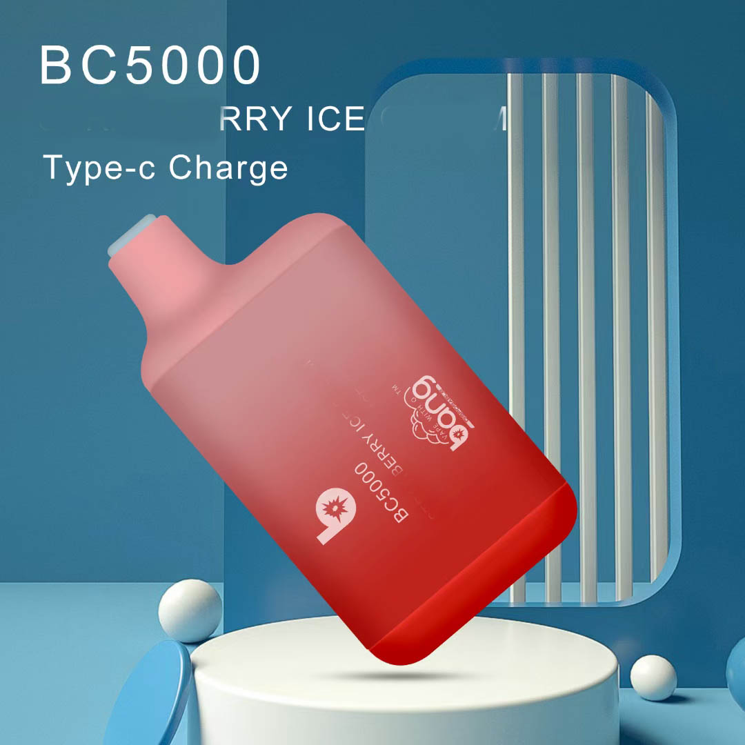 

ORIGINAL Bang BC 5000 Disposable E cigarette Device Kit 5000 Puffs 650mAh Rechargeable Battery Prefilled 11ml Cartridge Pod Vape Pen VS 5000 Box