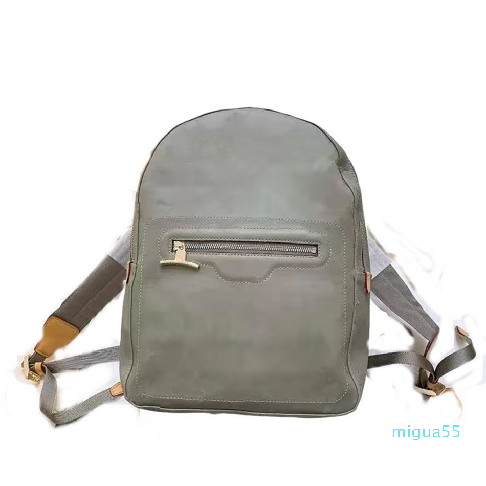 

Backpack Waterproof Bag Large Capacity Laser Women's School Rucksack Men And Women Handbag Designer Backpacks Travel Bags, Khaki