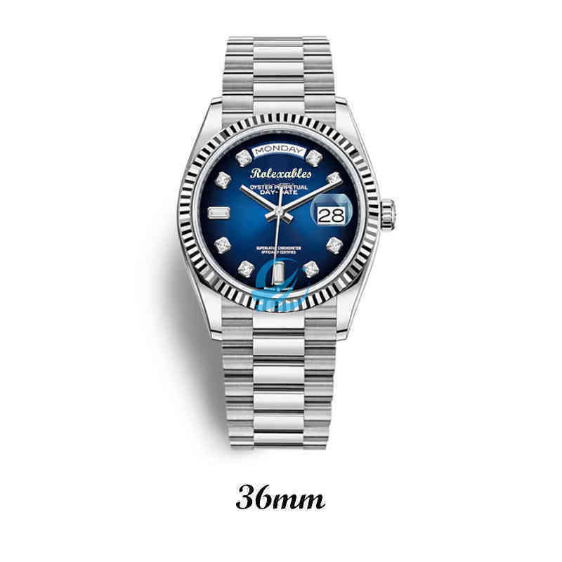 

Luxury Mens Mechanical Watch Factory Day Calendar Love Island for r OlexablWatches Custom Automatic Swiss Watches Brand Wristwatch