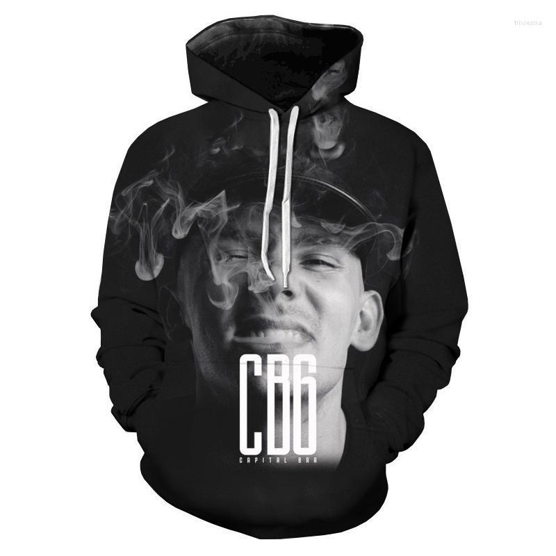 

Men's Hoodies & Sweatshirts Rapper CB6 Printed Men/woman 3d Brand Boy Capital Bra Pullover Tracksuits Animal Streetwear OversizeMen's Trix22, Vip1