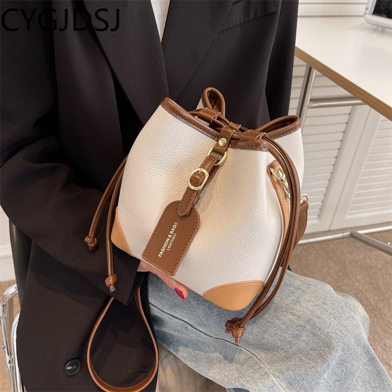 

Evening Bags Side For Women Shoulder Bucket Bag Office 2022 Crossbody Luxury Designer Fashion Sac A Main FemmeEvening, Black