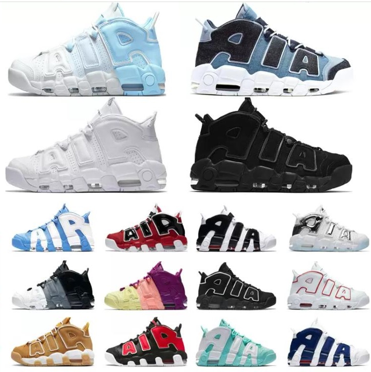 

Men Women Air More Scottie Pippen Boots Basketball Shoes 96 Total Panda Black White University Blue Chrome Sunset Light Aqua Mens Trainers Sport Sneakers, No.16
