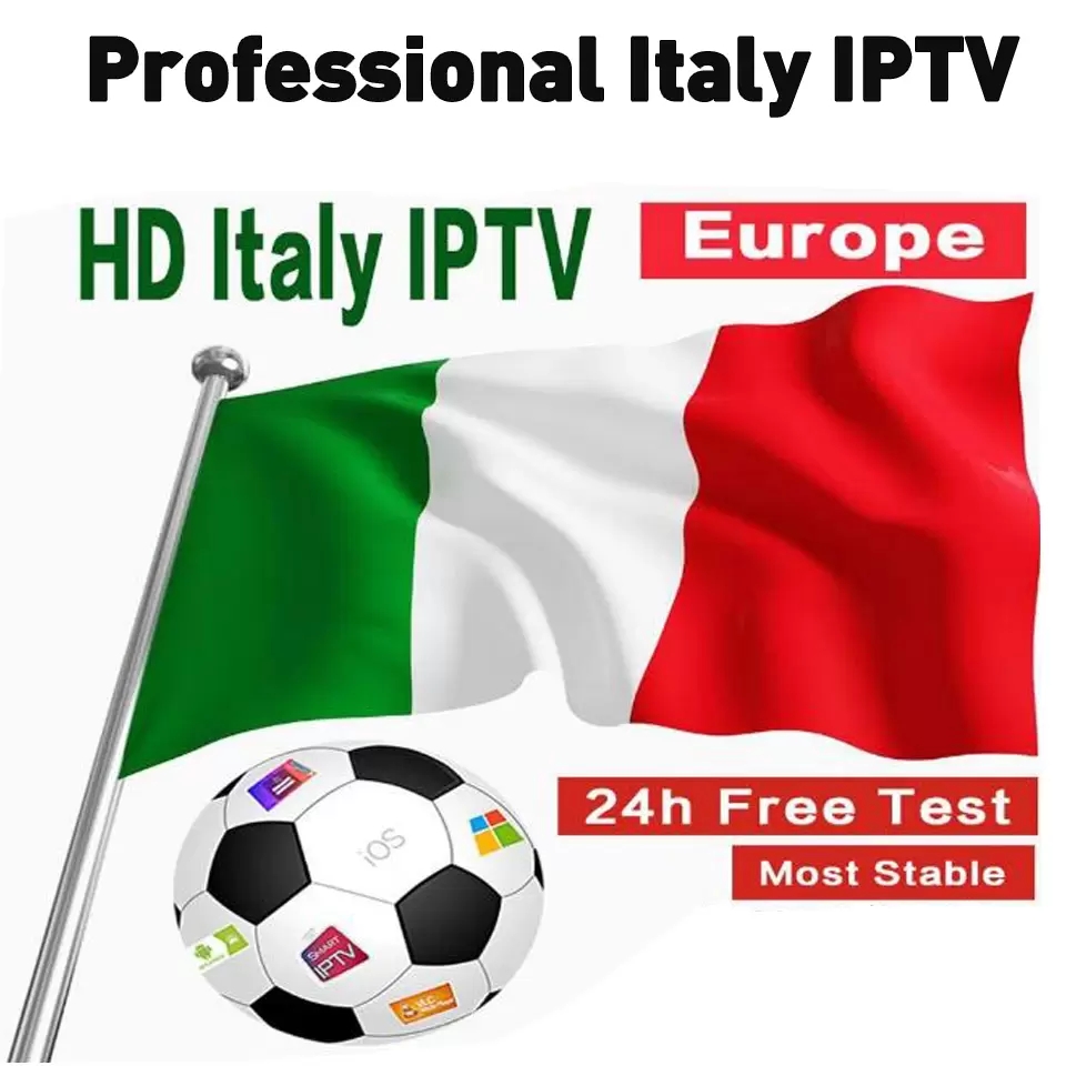 

2022 Professional Italy IP TV Parts For Android Smart TV In Italian 10000Live VOD Latest Programs S-K-Y Sports 24Hours Free Trial M 3U Update List Everyday