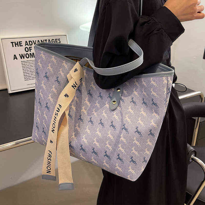 

Factory Online Export Designer Brand Bags Tote 2022 Summer New Versatile Large Capacity Women's Texture Fashion Atmosphere Shoulder, White