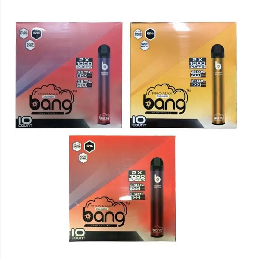 

Bang 1 Built-in Switch Device IN Pro Onee 2 Max 1000mah Battery XXL Stick 2000 Kit Air Puffs Bar Disposable VS Pesff201o