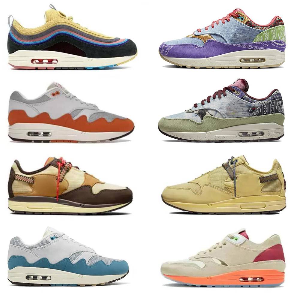 

2022 Authentic Patta Sneakers 1 Concepts Far Out Shoes Monarch Aqua Noise Baroque Brow Saturn Gold CLOT 97 Sean Wotherspoon Men Women Outdoor Sports Trainers With Box