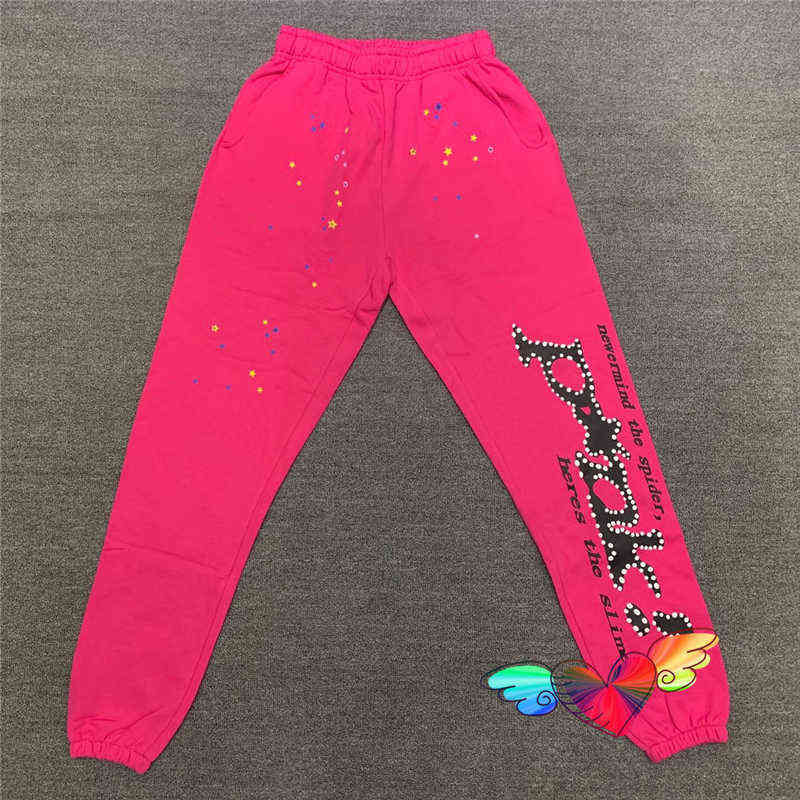 

Men's Hoodies Sweatshirts Red Sp5der 555555 Hoodie Men Women Quality Number Pastry Graphic Spider Web Style Tracksuit Winter