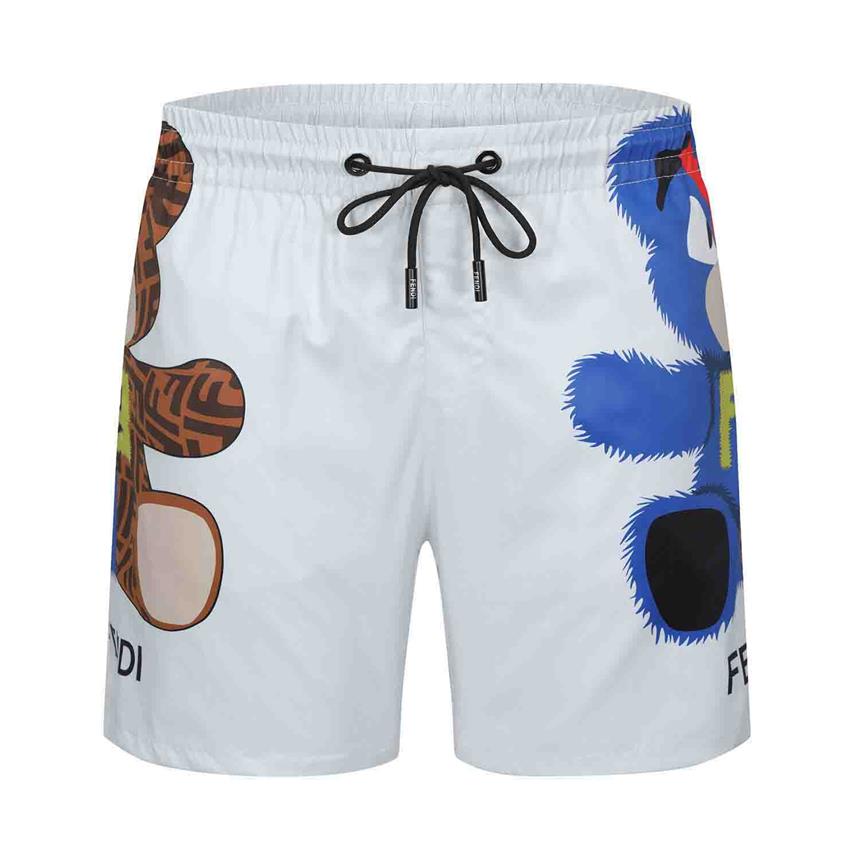 

Whole Summer Fashion Shorts New designer Board short Quick Drying SwimWear Printing Board Beach Pants Men Mens Swim Shorts #10329h, White