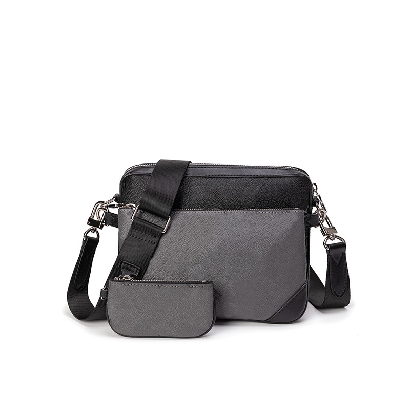 

5A Quality Genuine Leather designer bags 3pcs Detachable Trio Messenger Bags Men Crossbody 3 in 1 Set women Shoulder Bag Handbags Purse Wallet With have gift Box, Certificate