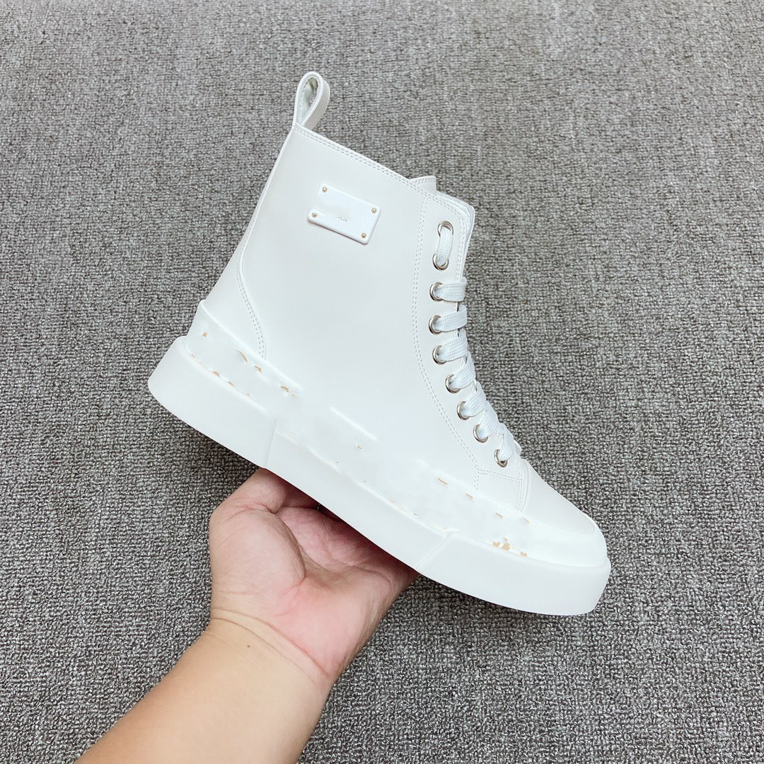 

Designer Logo Oversized Casual Shoes White Black Leather Luxury Velvet Suede Womens Espadrilles Trainers mens women Blue Flats Lace Up Platform Sole Sneakers 0407, 07