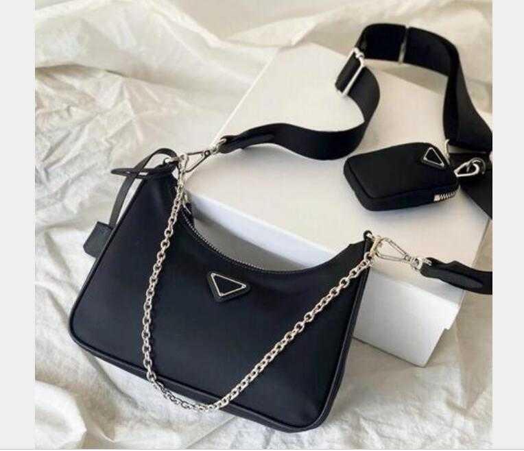 

Designer handbag Shoulder Bags high quality nylon Handbags Bestselling wallet women bags Crossbody bag Hobo purses, Black