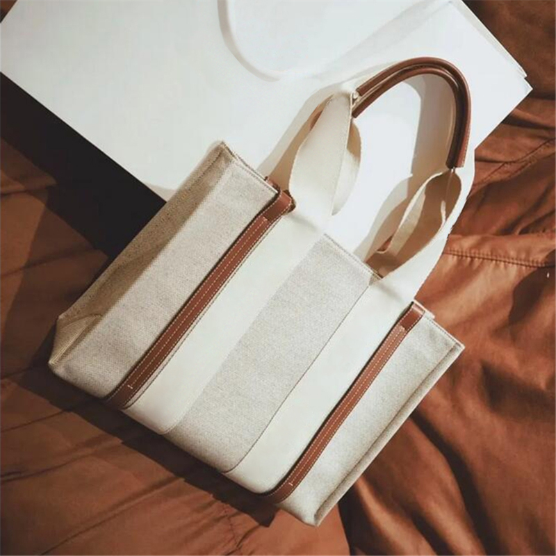 

Top Womens handbags Woody Totes shopping bags Canvas handbag high quality fashion Large Beach bags luxury designer travel Crossbody Shoulder Purses, Customize