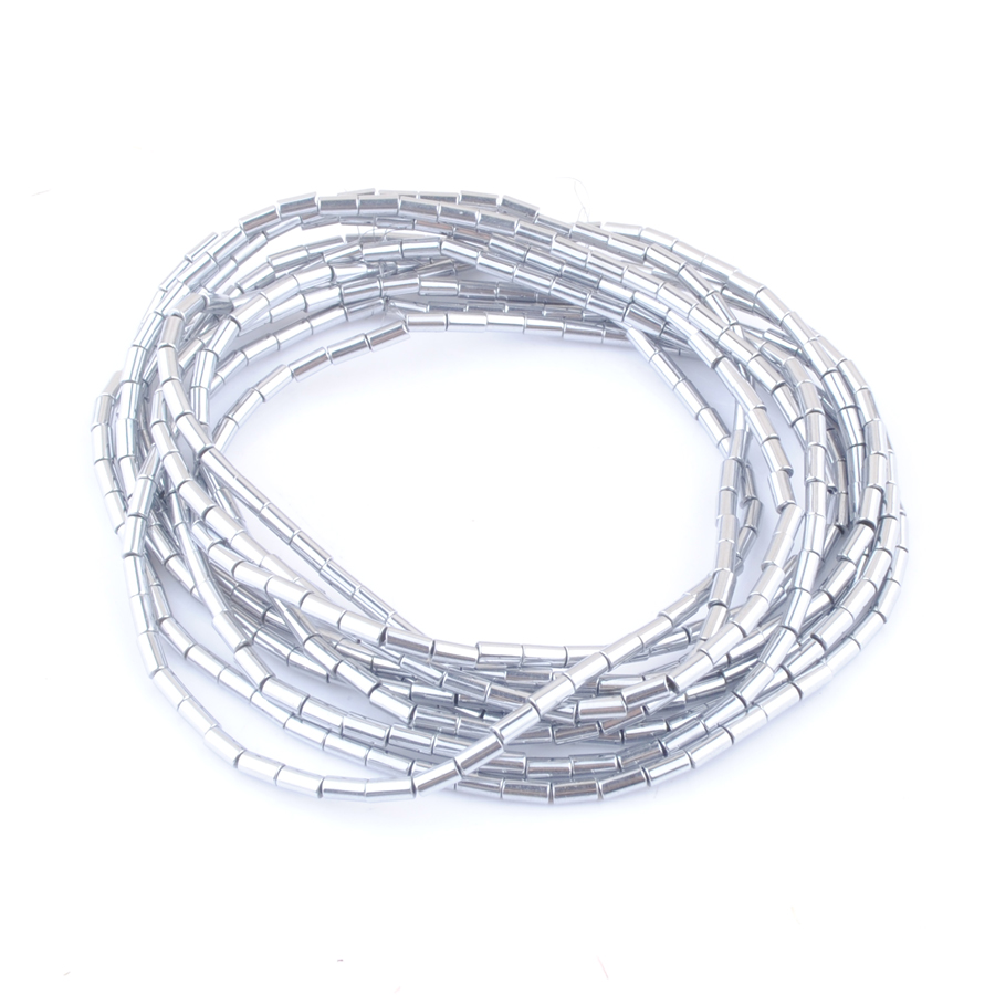 

Strands Hematite Non Magnetic Materials Loose Beads Column Spacer 2x4mm For Necklace Pendant Bracelets Jewelry Making Handicrafts DBL300
