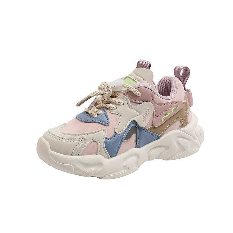 

Sneakers 1-12 Years Children New Sports Shoes Boys Girls Breathable Outdoor Shoes Toddler Casual Running Shoes 21-36, Pink