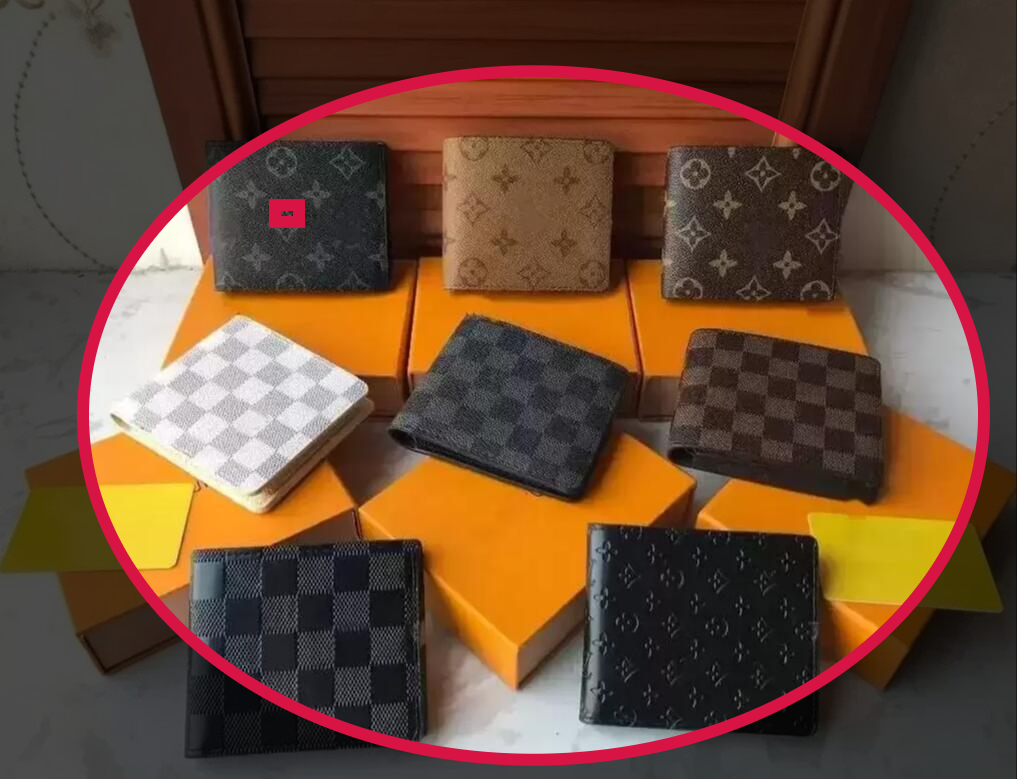 

Louiseity 1 Viutonity womens Louisity Vuttonity LVs Bags Paris plaid style Wallet Credit Card Holder Purse Men Wallet Designer billfold Purses with serial number