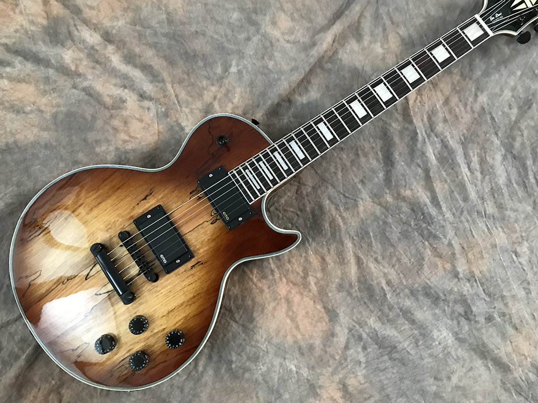 Custom Electric Guitar, Map Pattern Maple Top, high quality Guitar manufacturer-image-760006603