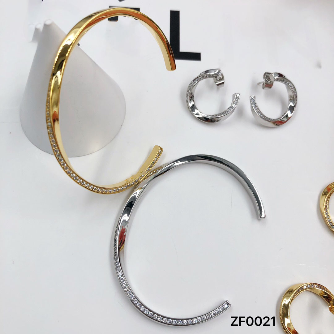 

Bangle Bracelet Stereo diamond link chain Designer watche Women Men couple fashion designer Wedding Party Thanksgiving Valentine girlfriend gift Silver gold