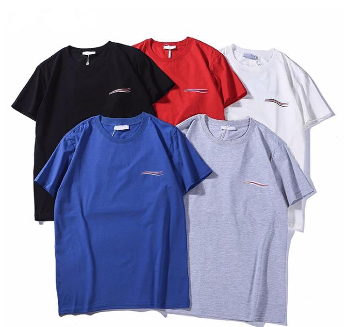 

Balenciaga Designer T shirt Summer short Sleeve waves Tee Men Women Lovers luxury T-shirts Fashion senior Pure cotton high quality size, Hi