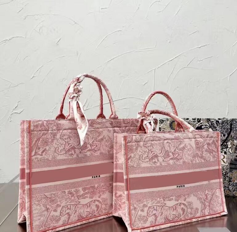

Women's Totes Designer Bags Embroidery Handbag Street Trend Large Capacity Pattern Canvas Screen Printing Shopping Shoulder Bag Purse 42 36cm, No bag