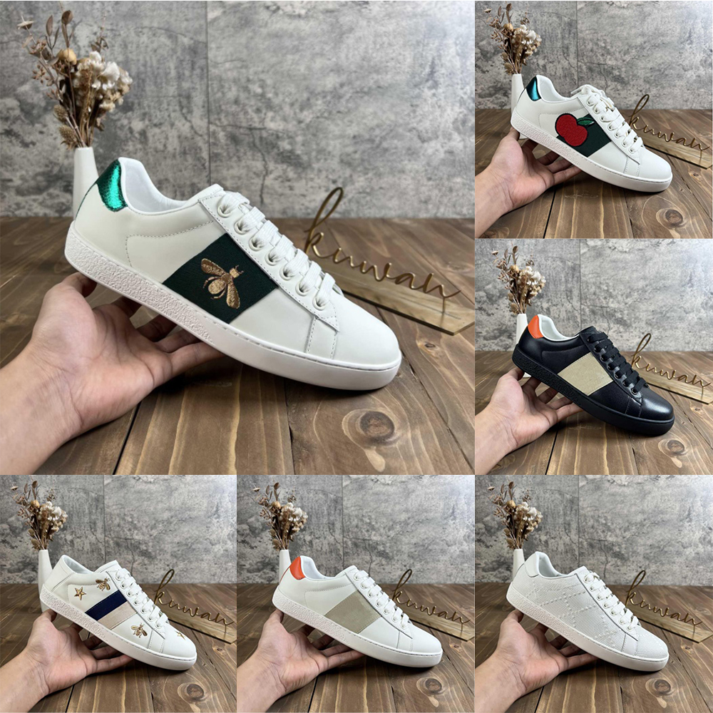 

2022 Designer Sneaker Casual Shoes Low Top Italy Brand Ace Bee Stripes Shoe Walking Sports Trainers Chaussures Pour Hommes with box size 35-44, Customize
