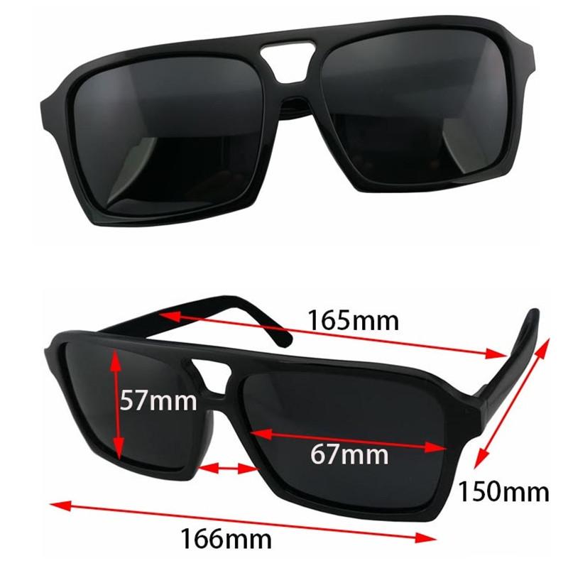 

Sunglasses 166mm Oversized Polarized Men Women Black Wide Head Big Face Sun Glasses For Man Driving Brand Quality Case FreeSunglasses