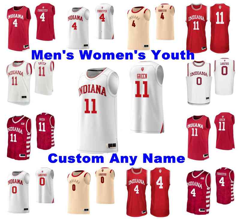 

Indiana Hoosiers Jerseys Jacquez Henderson Jersey Damezi Anderson Race Thompson Joey Brunk rare College Basketball Jerseys Custom Stitched, Mens white stripe