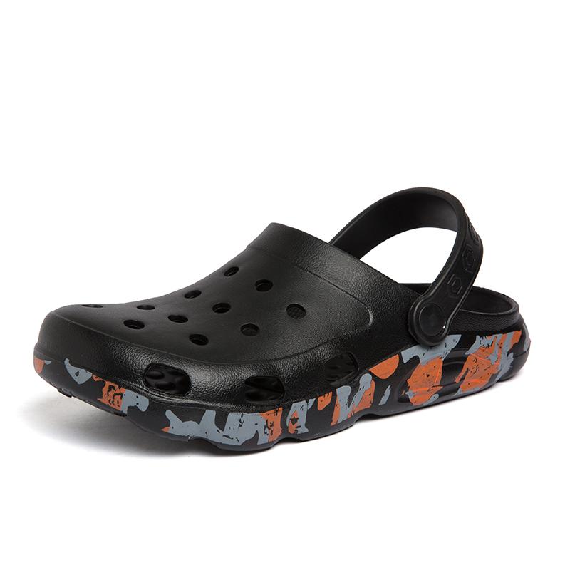 

Sandals 2022 Men Home Slippers Summer Shoes Quick Dry Bathroom Flip Flops Male Beach High Quality Man, Black