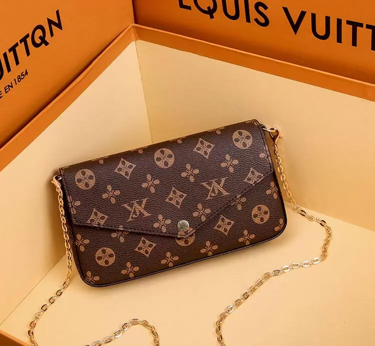 Designer bags top quality serial number Pochette tote bag handbag shoulder wallet bag with box LOUIS VUITTON LV