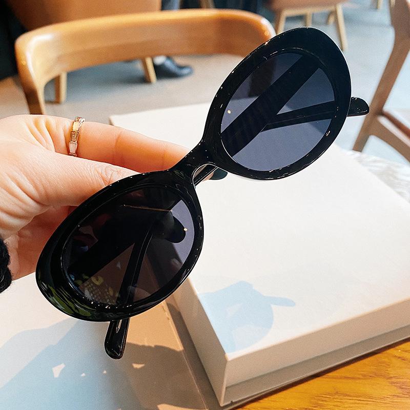 

Sunglasses Vintage Punk Small Oval Women Fashion Brand Hip Hop Sun Glasses Female Driving Shades Oculos Feminino UV400Sunglasses