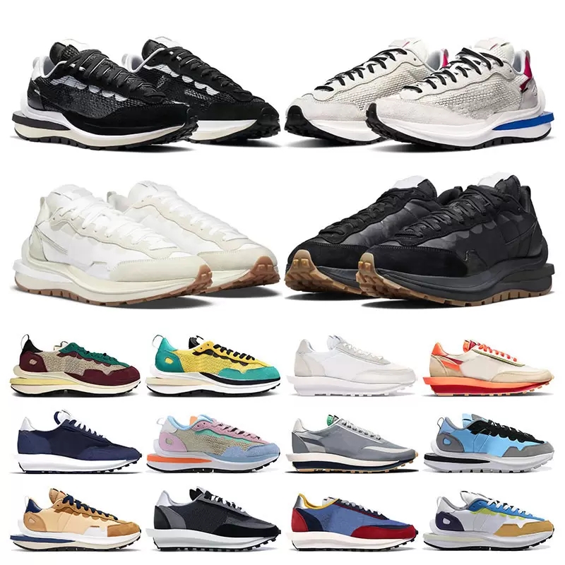 

Men vaporwaffle Running shoes fragment Undercover LDWaffle 2.0 Black White Nylon Royal Fuchsia Sail Gum Obsidian Cool Grey Net Orange women trainers Sports sneakers