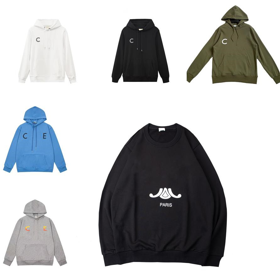 

Men Designer hoodies celins pullover letter print hooded mens celine long sleeve Logo Winter women fashion  M L XL, Hi