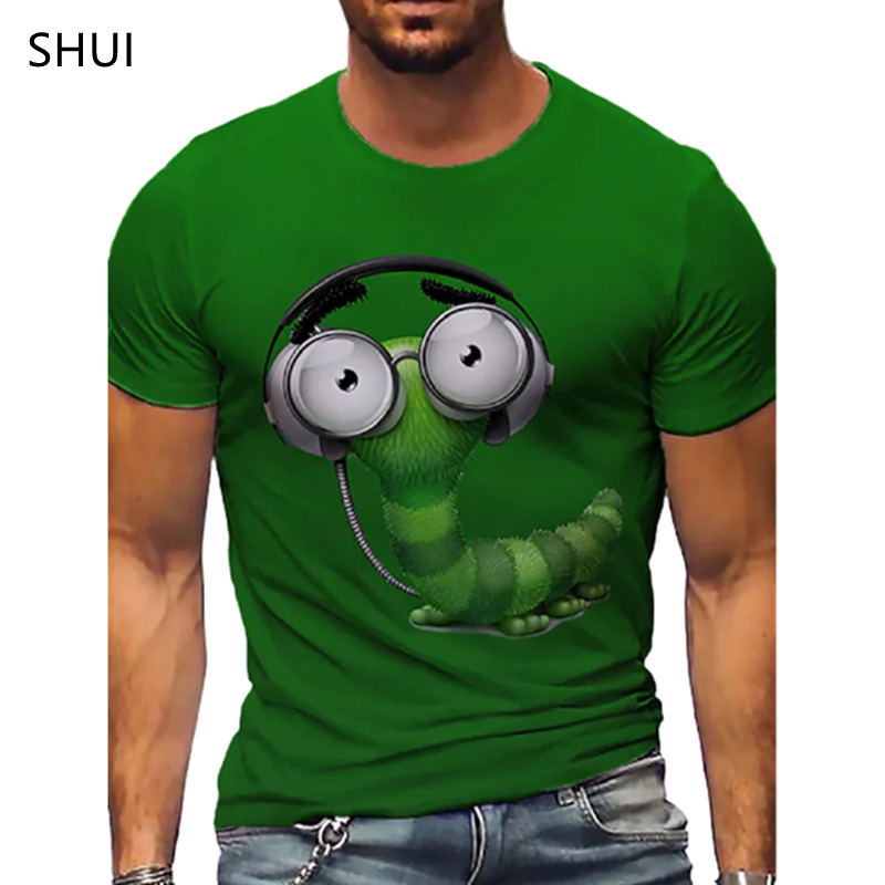 

Fashion Funny T shirts Men Women Lovely Frog 3D Printed Casual Harajuku Style Streetwear Tops 220616, A ioe-3