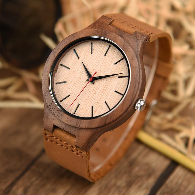 

Wristwatches DODO DEER Mens Watches Leather Band Wristwatch Man Top Promotion Quartz Drop OEM, A13-2