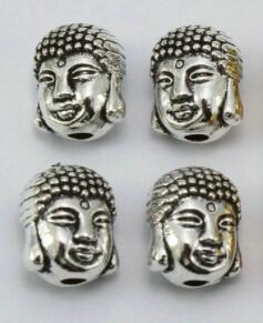 

Tibetan Silver Pendant spacer mouse Loose Bead Spacer Beads Connectors for DIY Jewelry Making bracelet hg76k
