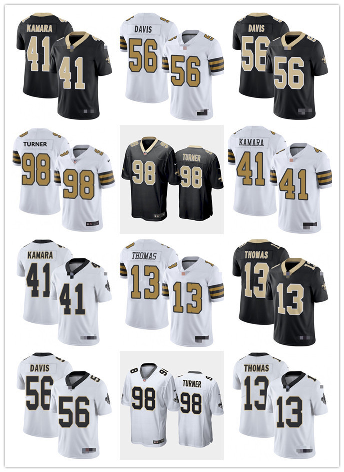 

Custom New Orleans''Saints''12 Chris Olave Davis 2 Jameis Winston 32 Tyrann Mathieu 41 Alvin Kamara 80 Jarvis Landry 23 Marshon Lattimore Football Jersey, Colour