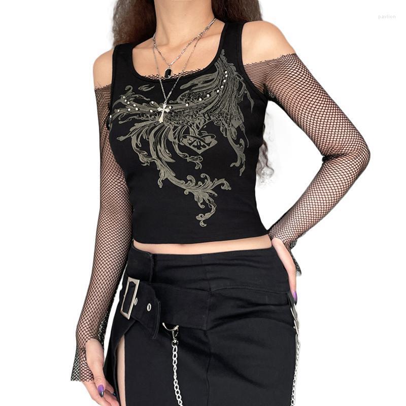 

Women' Tanks & Camis Ladies Summer Midriff-baring Camisole Plant Printing Rhinestone Decoration U-neck Sleeveless Tops Slim Base ShirtWomen, Black
