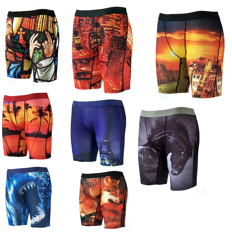 

Ethikas Underpants promotional men boxers mens Underpant Underpants Random styles sports hip hop underwear street quick dry Mixed color choose bring packaging DHL, Random with packaging