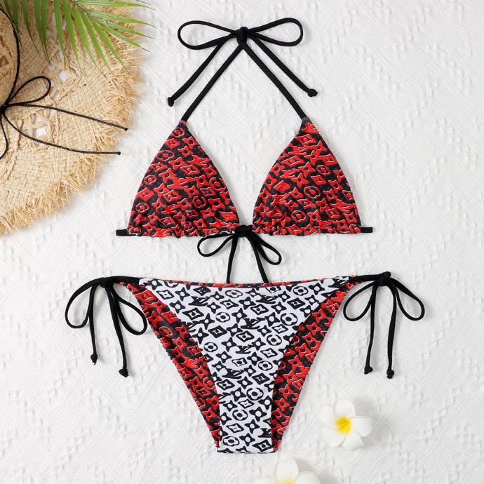 

2022 luxury Fashion Bikinis set Mix Styles Designer Swimsuit OB08 Women Textile Bikini Set Multicolors Summer Time Beach Bathing Suits Wind Swimwear High Quality