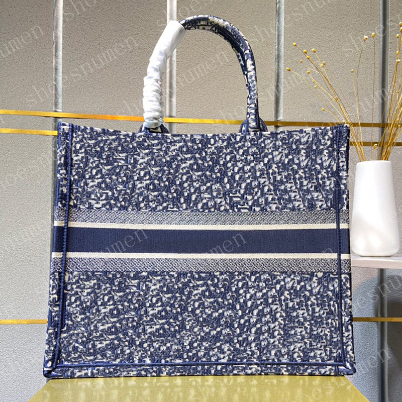 

Multicolor Classic Shopping Bags Totes Designers Luxurys Canvas Large Capacity Woman Handbags High Quality Bag size 42cm #TUT01