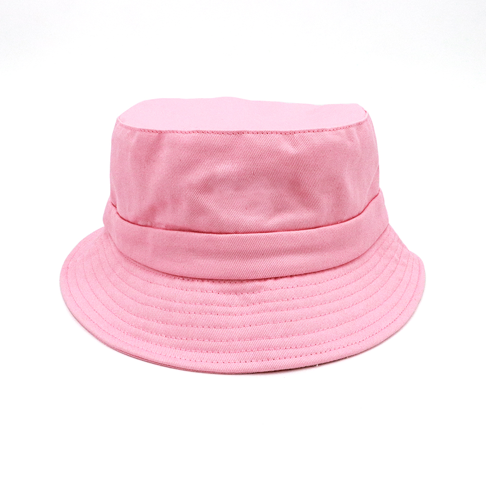 

Luxury designer bucket hats summer caps for woman bob cap solid color hat metal letter logo, Pink
