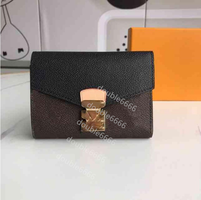 

luxurys designers wallet Woman Fashion Clutch purses Short Wallet Card Holder Purse 67478